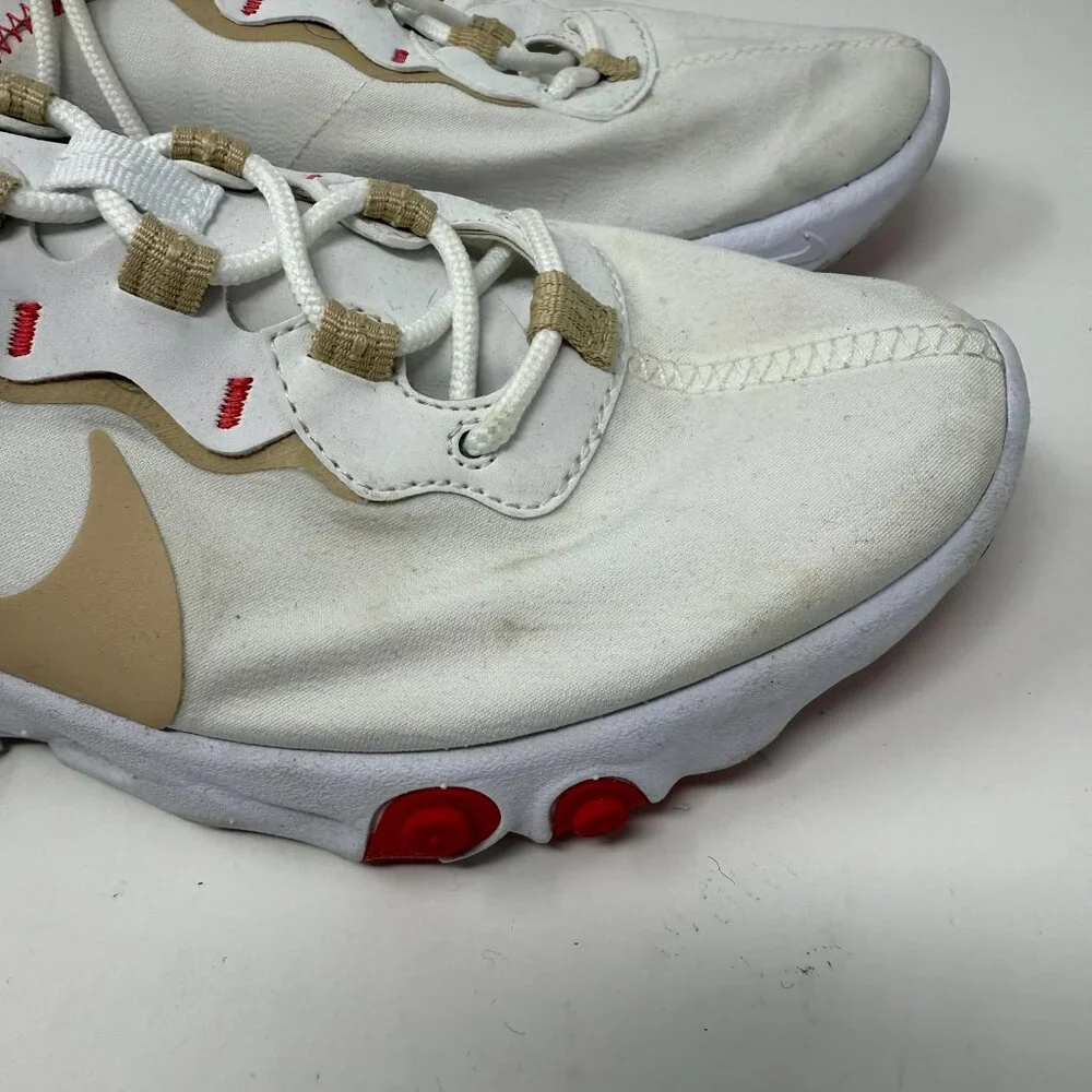 Nike Women's React‎ Element 55 White Desert Ember Size 9